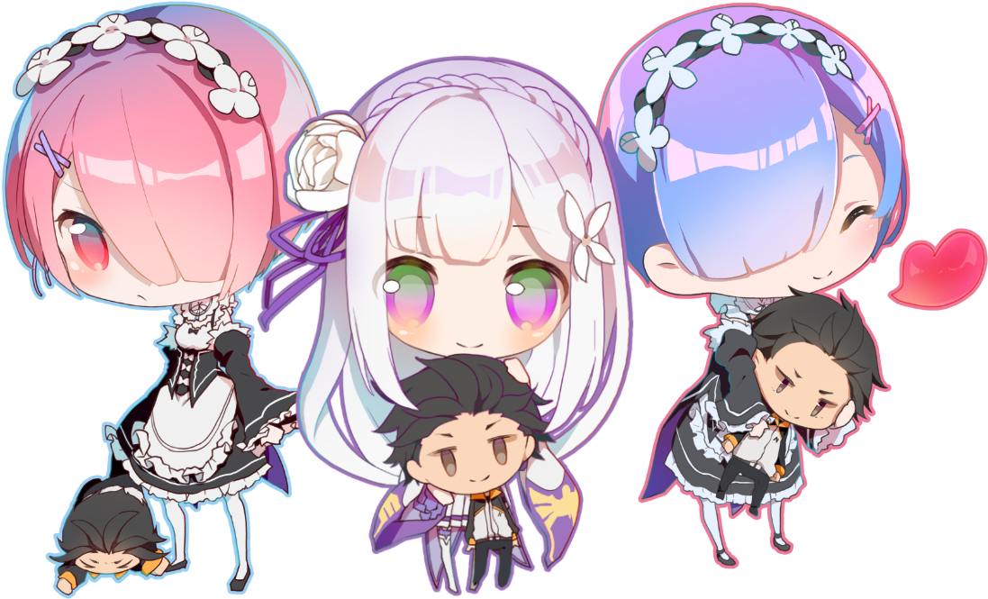 Chibi_ Re_ Zero_ Characters_ Collection