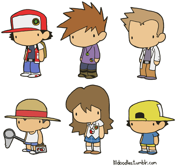 Chibi Style Animated Characters