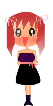 Chibi Style Anime Character