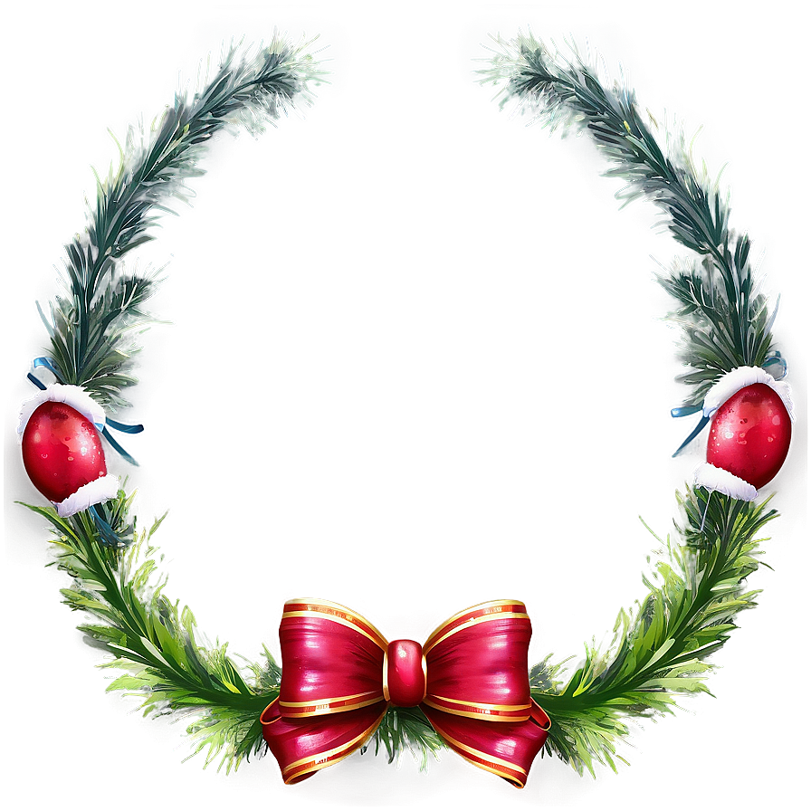 Chic Christmas Border Png Fjb8