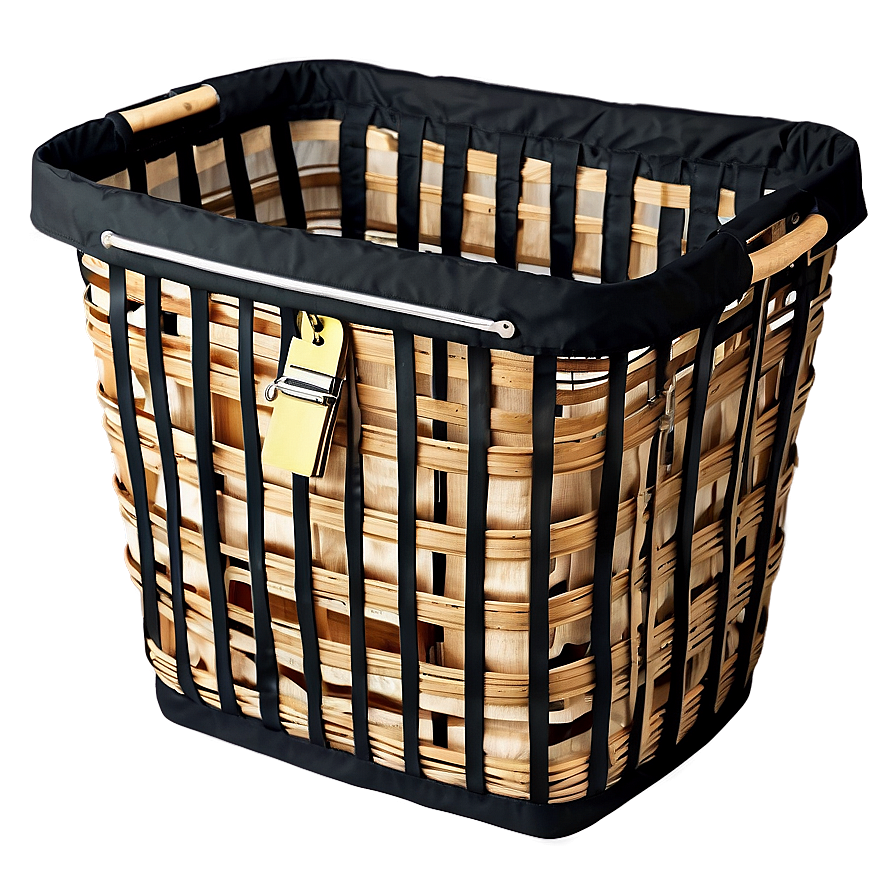 Chic Laundry Basket With Cover Png 06132024