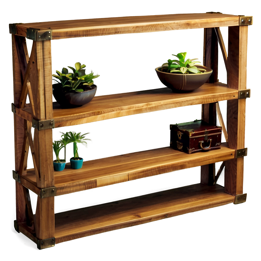 Chic Wood Shelf Inspirations Png 06272024