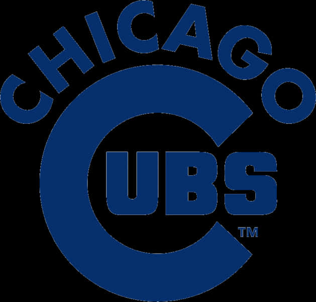 Chicago Cubs Logo Blue Background