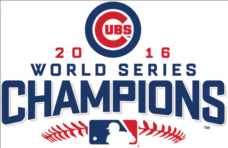 Chicago Cubs2016 World Series Champions Logo