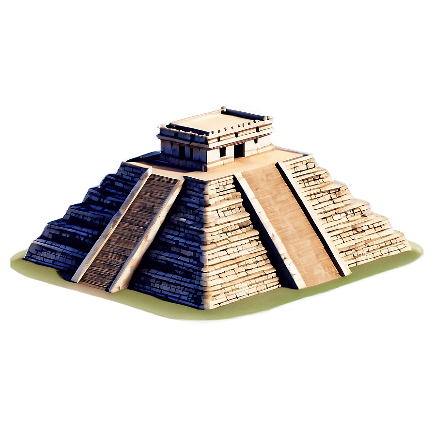 Chichen Itza Aerial Shot Png Eif59