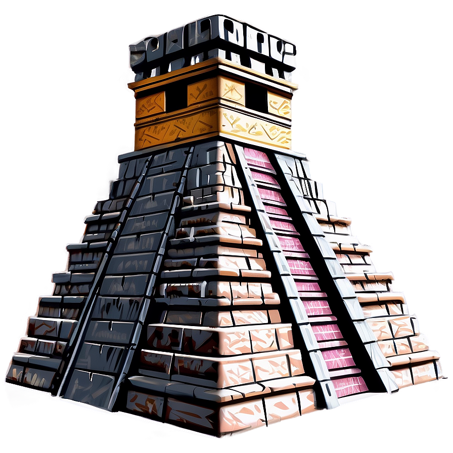 Chichen Itza Educational Diagram Png 81