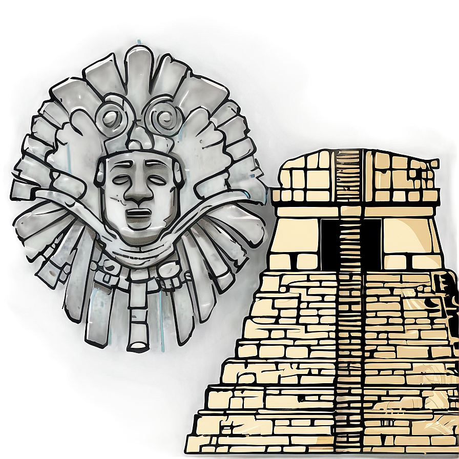 Chichen Itza Educational Diagram Png Ema