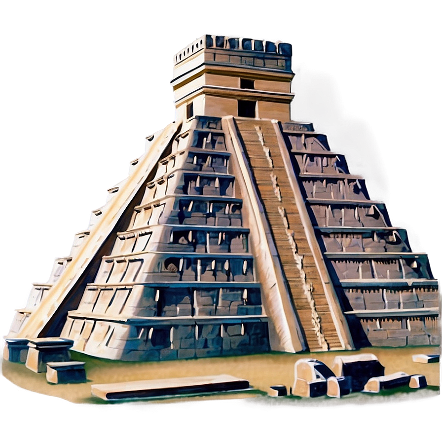 Chichen Itza Educational Diagram Png Upp