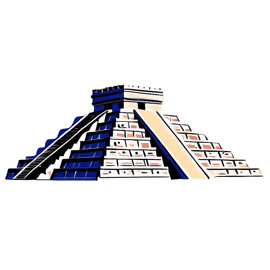 Chichen Itza Kukulkan Pyramid Png Mfl