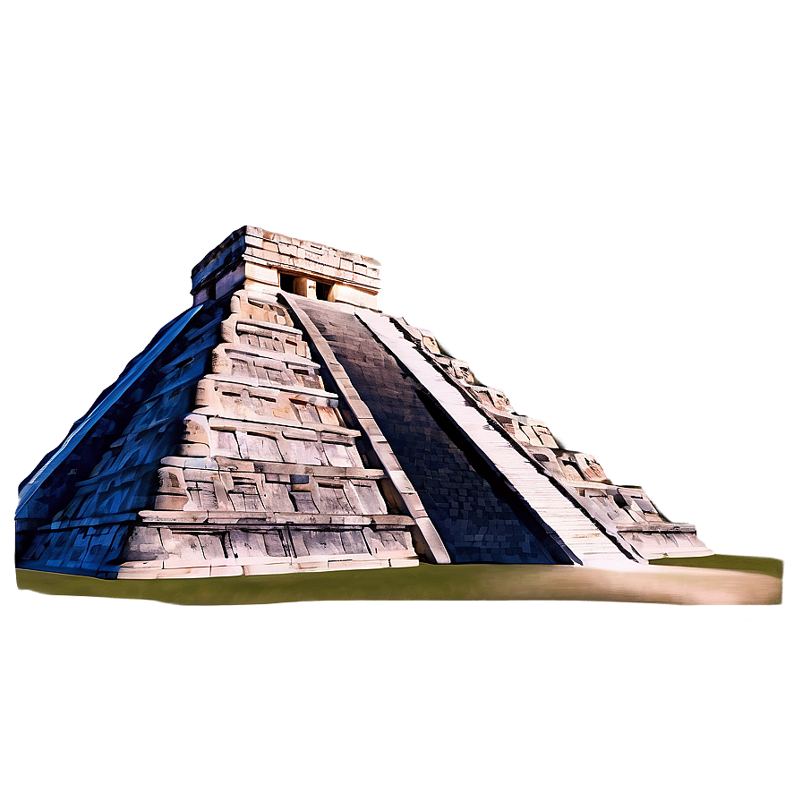 Chichen Itza Landscape View Png Nhk