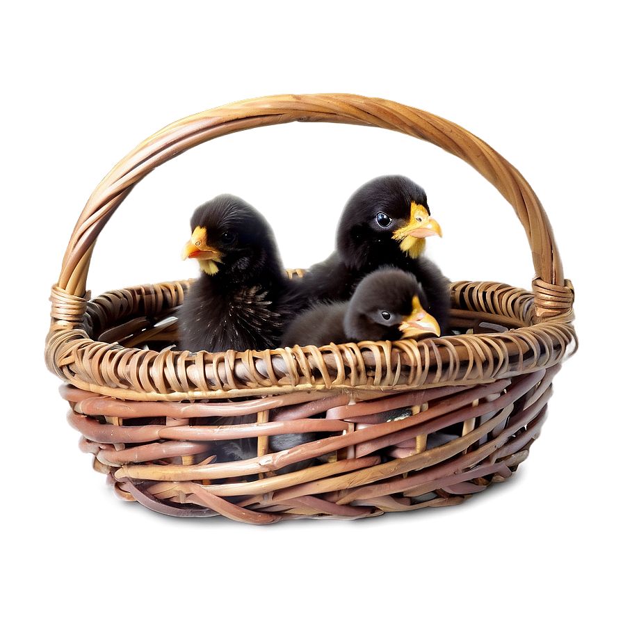 Chick In Basket Png Civ