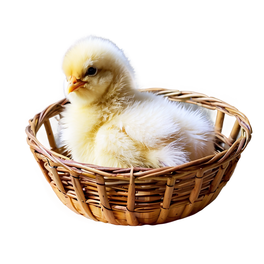 Chick In Basket Png Gsg