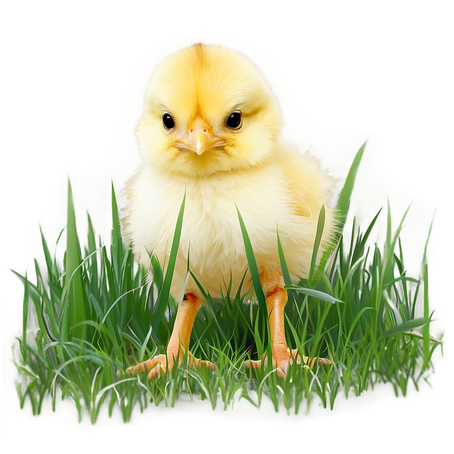 Chick In Grass Png Gyh70