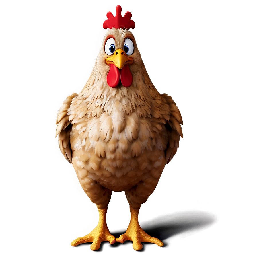 Chicken Cartoon Character Png 05042024