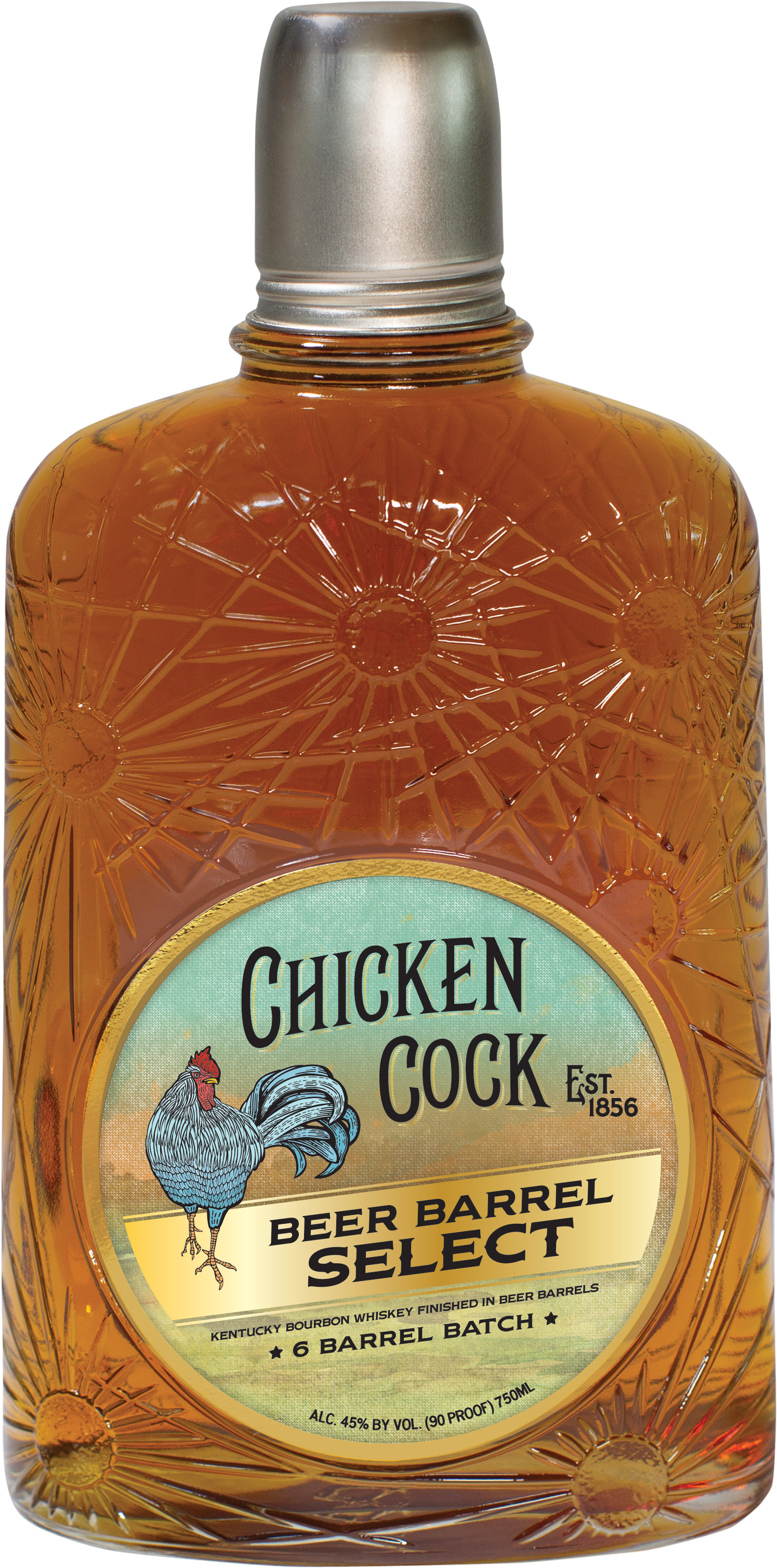 Chicken Cock Beer Barrel Select Bourbon Whiskey