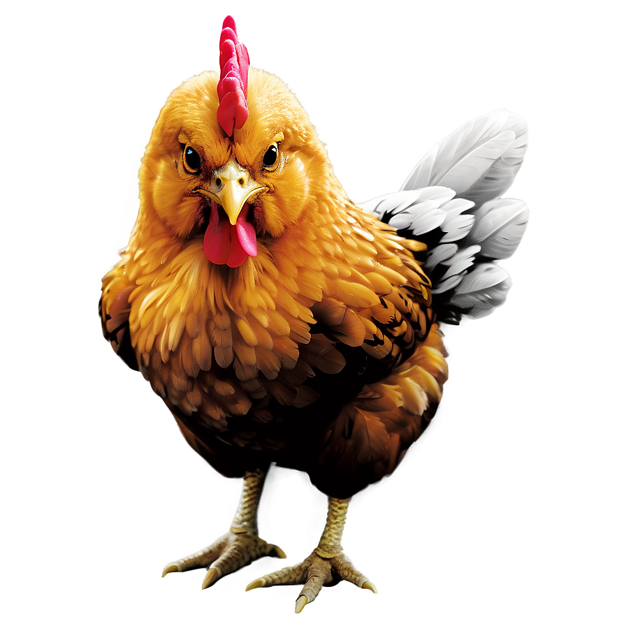 Chicken Illustration Png Wnm86