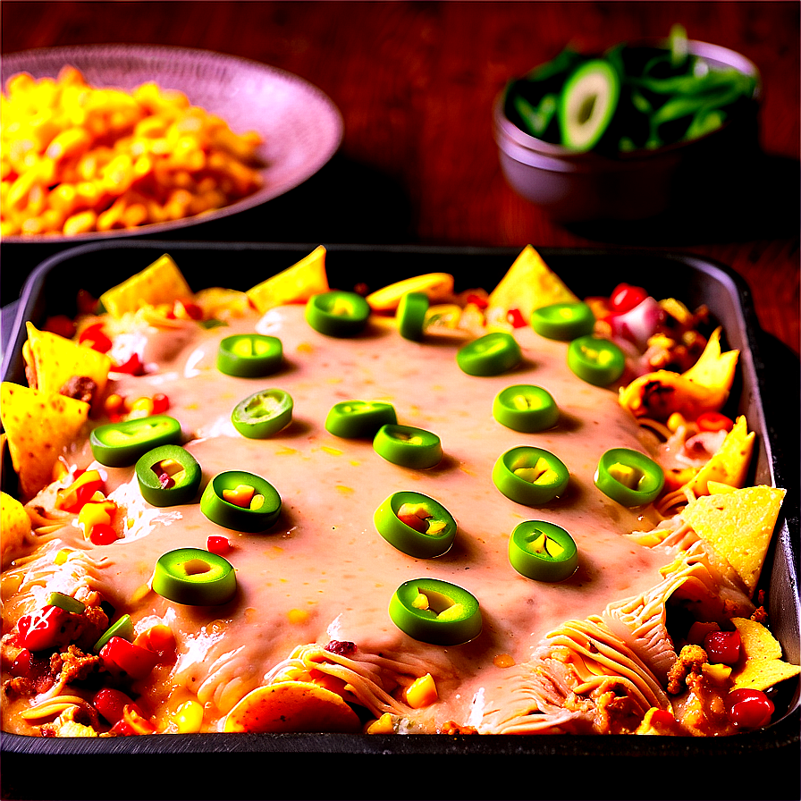 Chicken Nacho Bake Png Nde10