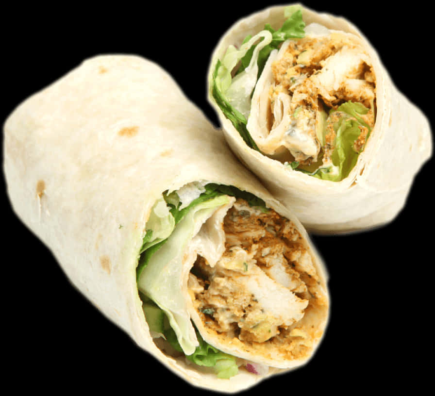 Chicken Shawarma Wrap Delicious