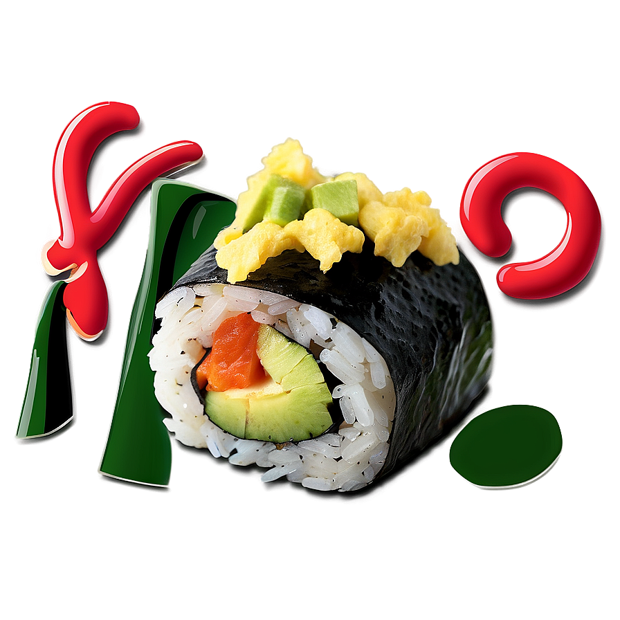 Chicken Sushi Roll Png Rdw