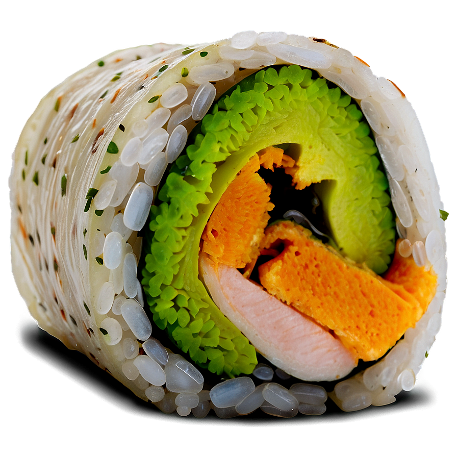 Chicken Sushi Roll Png Vev16