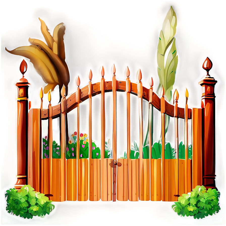 Child-friendly Garden Gate Png Hqf38