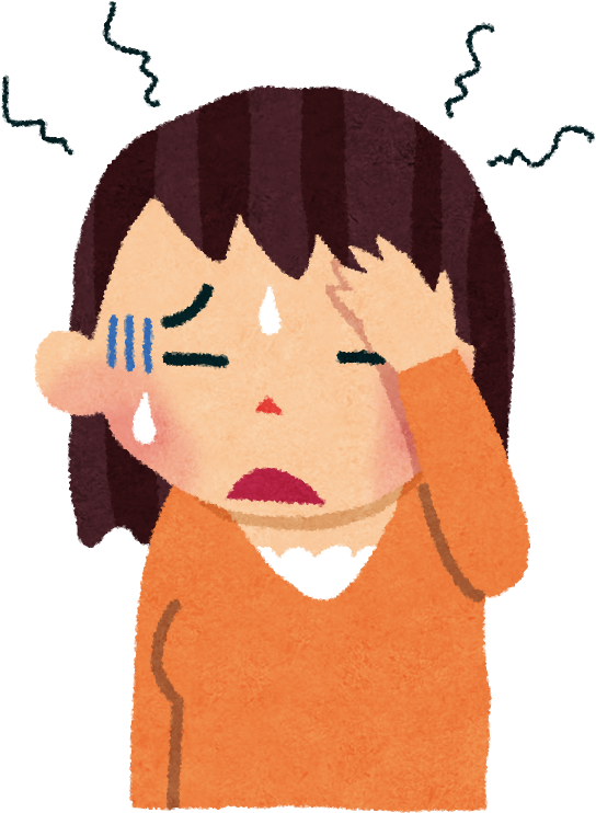 Child Headache Illustration