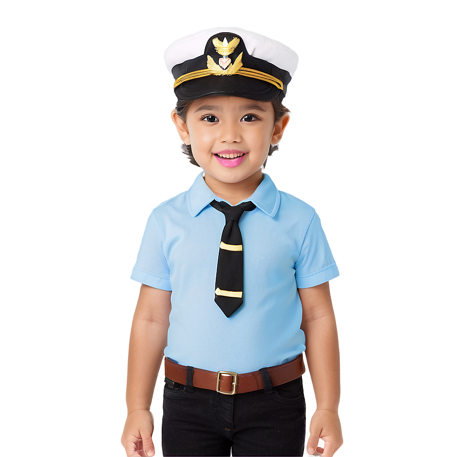 Child Pilot Hat Costume Png Glu