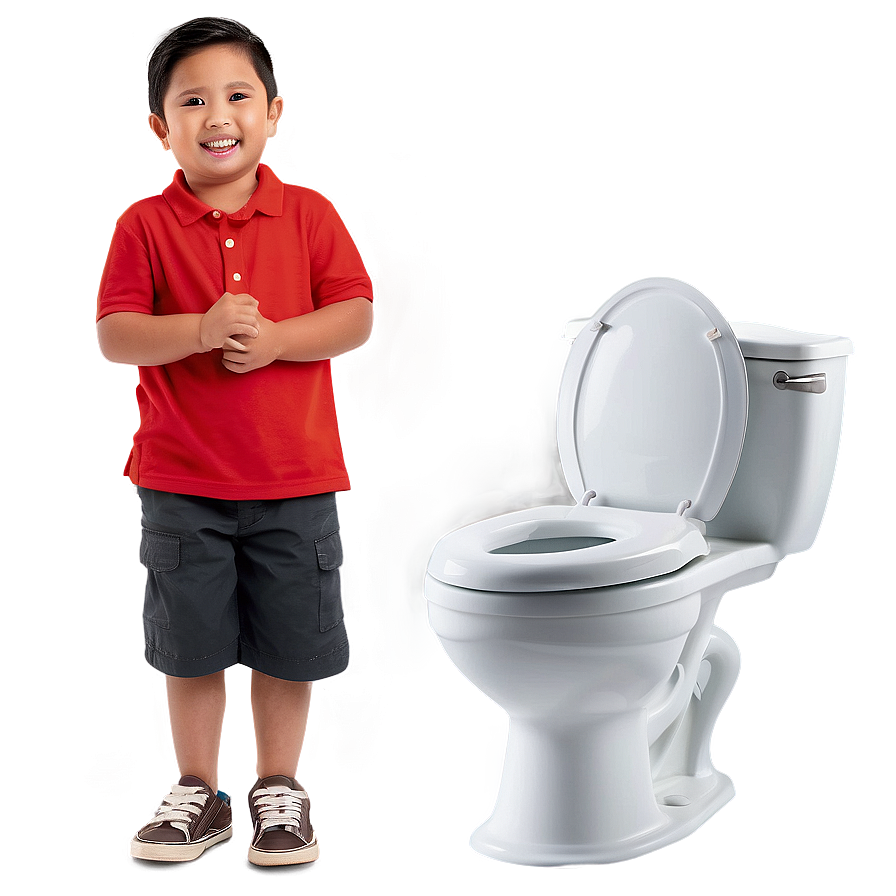 Child Sized Toilet Png 05042024