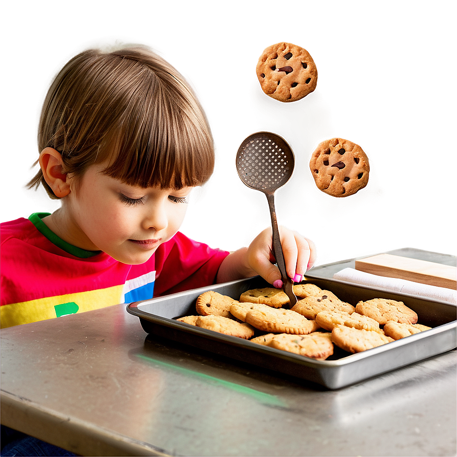 Children Baking Cookies Png Ahv64