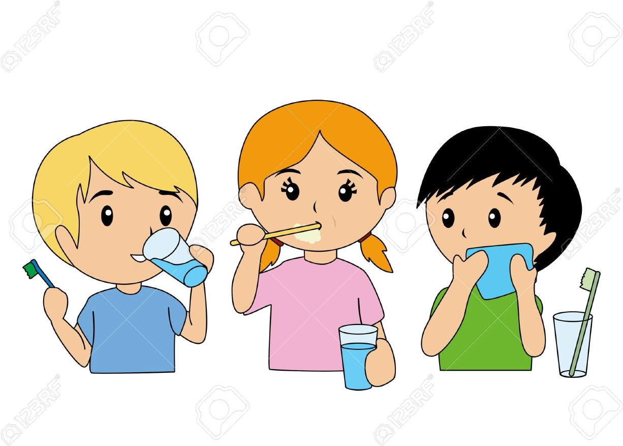 Children Dental Hygiene Routine