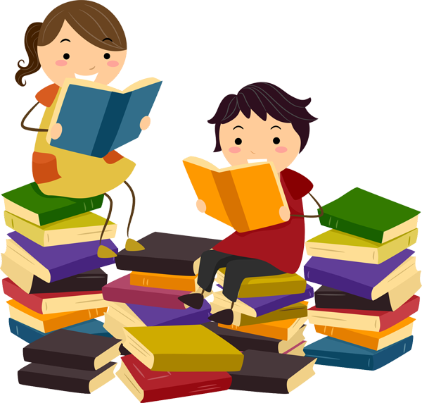 Children Enjoying Books