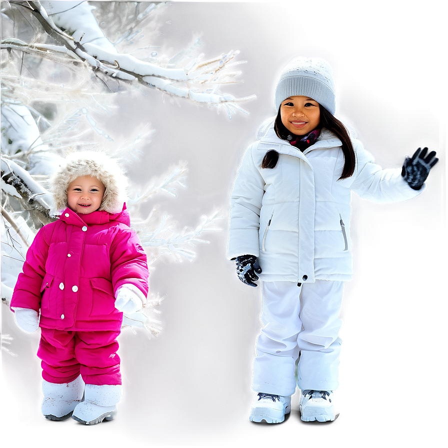 Children In Snow Png 05242024