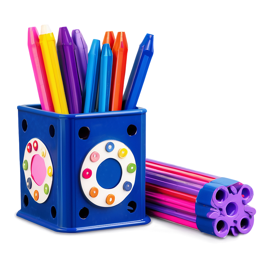 Children's Pencil Holder Png Ohw65