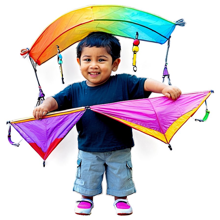 Children With Kites Png 78