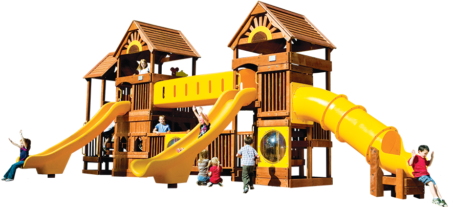 Childrens Wooden Playset Activity
