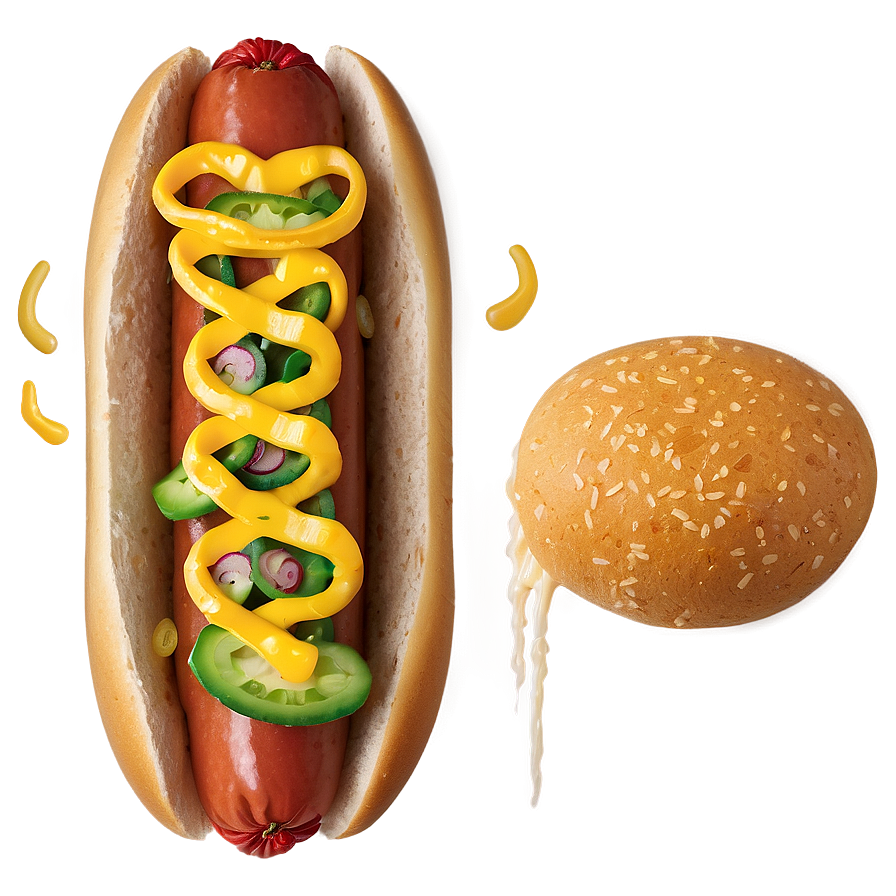 Chili Cheese Hot Dog Png Poa8