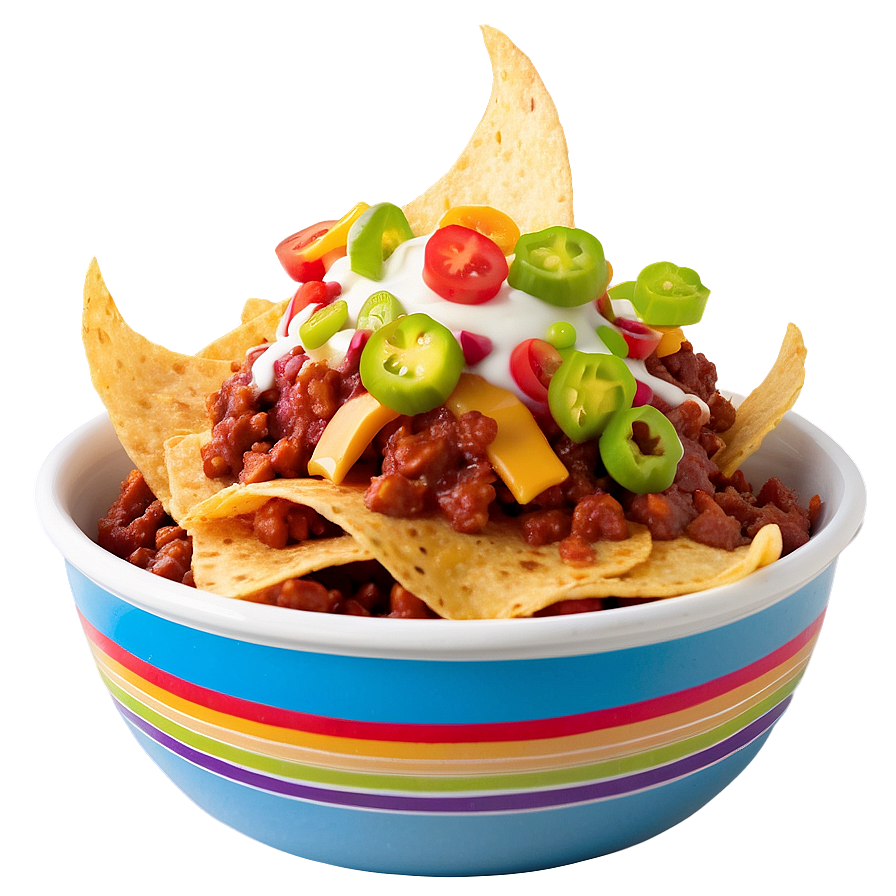 Chili Cheese Nachos Treat Png Sxx70