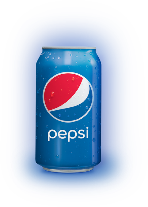 Chilled Pepsi Can Illustration