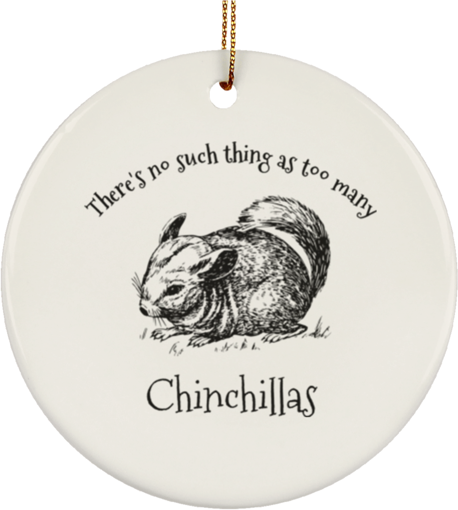 Chinchilla Ornament Graphic