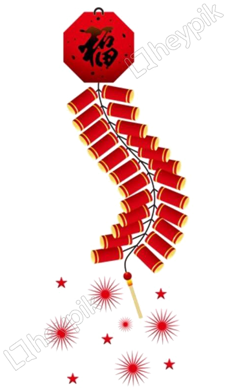 Chinese Firecracker Vector Illustration