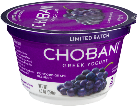 Chobani Concord Grape Greek Yogurt