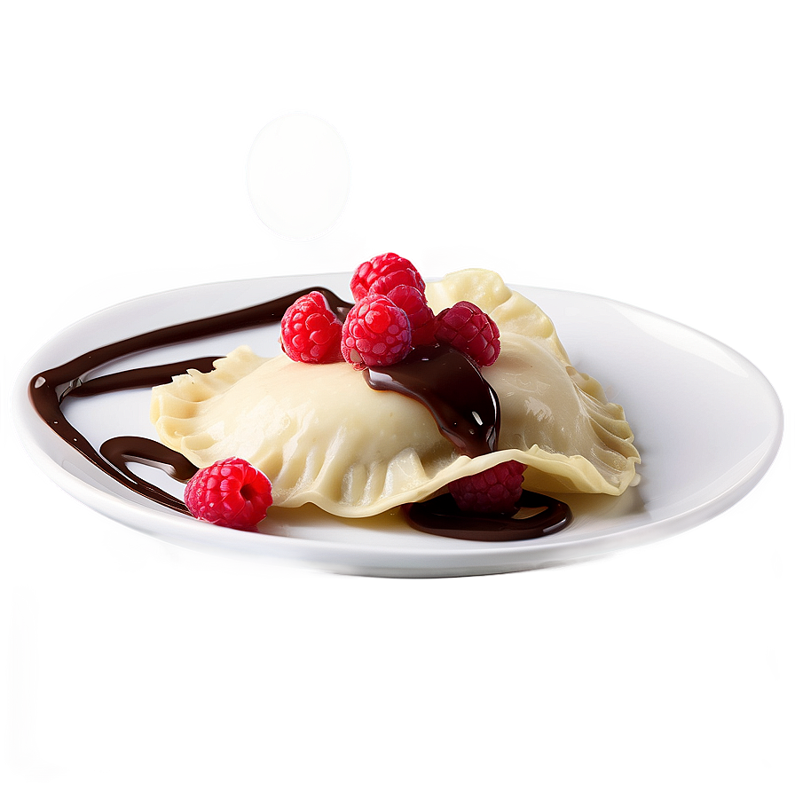 Chocolate And Raspberry Pierogi Png Jsx