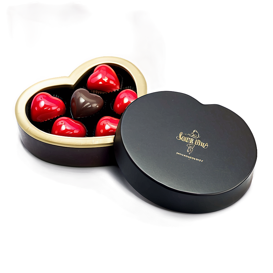 Chocolate Box For Valentine’s Day Png 52