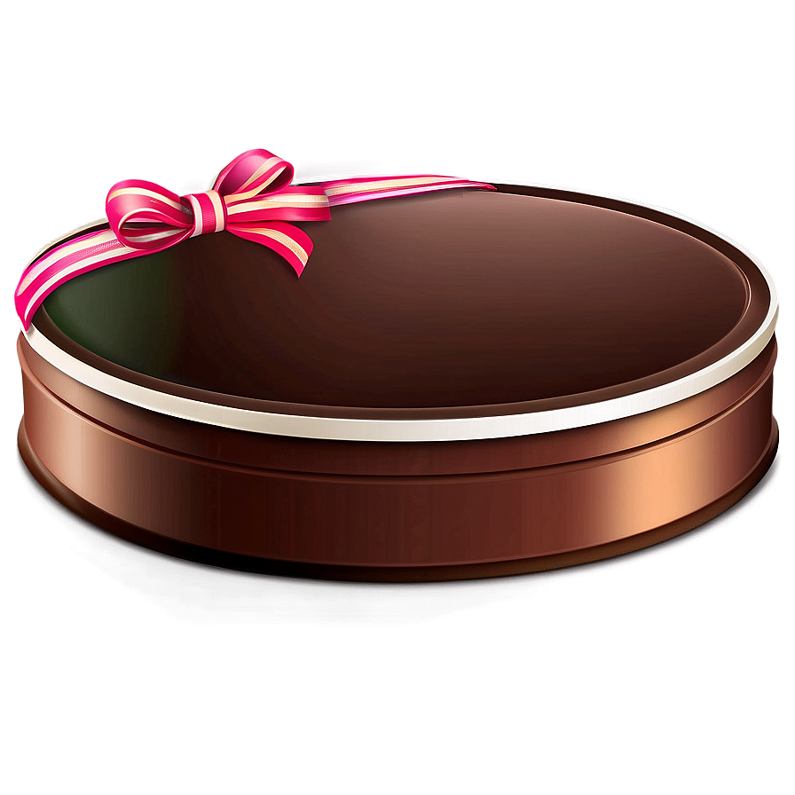 Chocolate Box With Ribbon Png 26