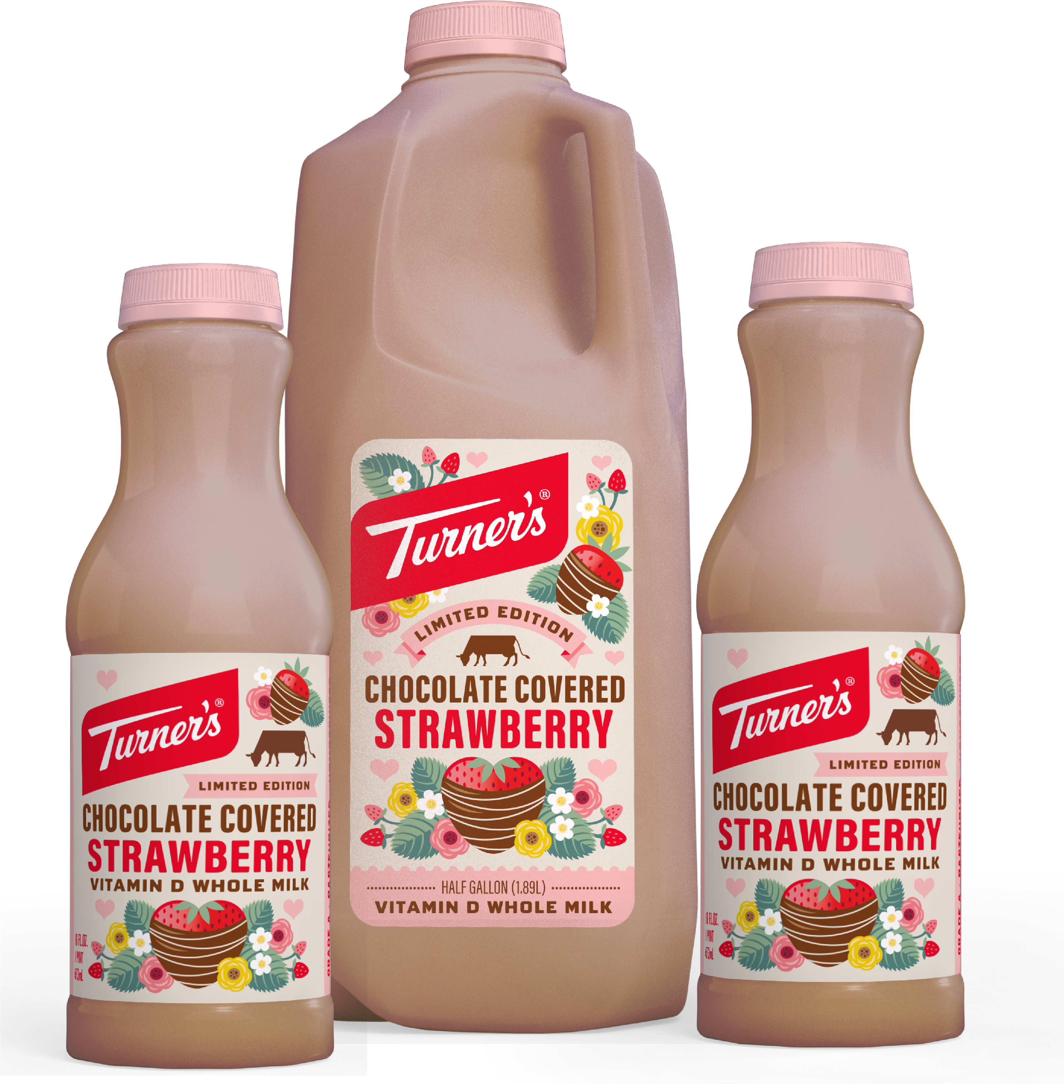 Chocolate Covered Strawberry Milk Turners Limited Edition