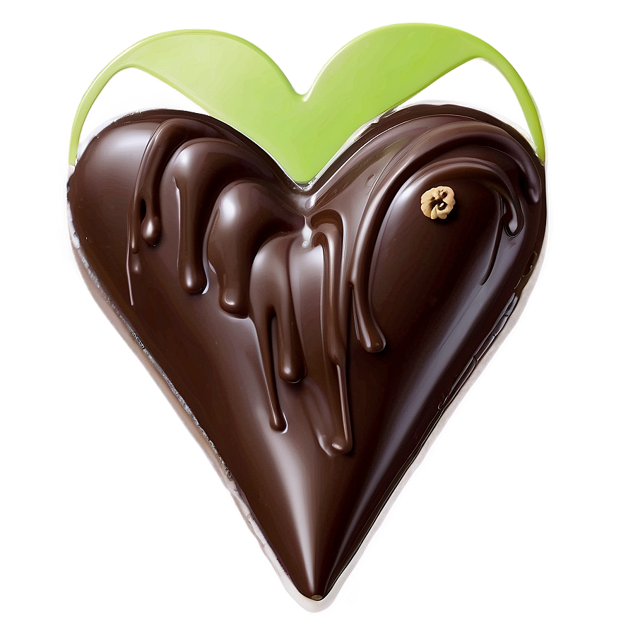 Chocolate Heart Png Jub