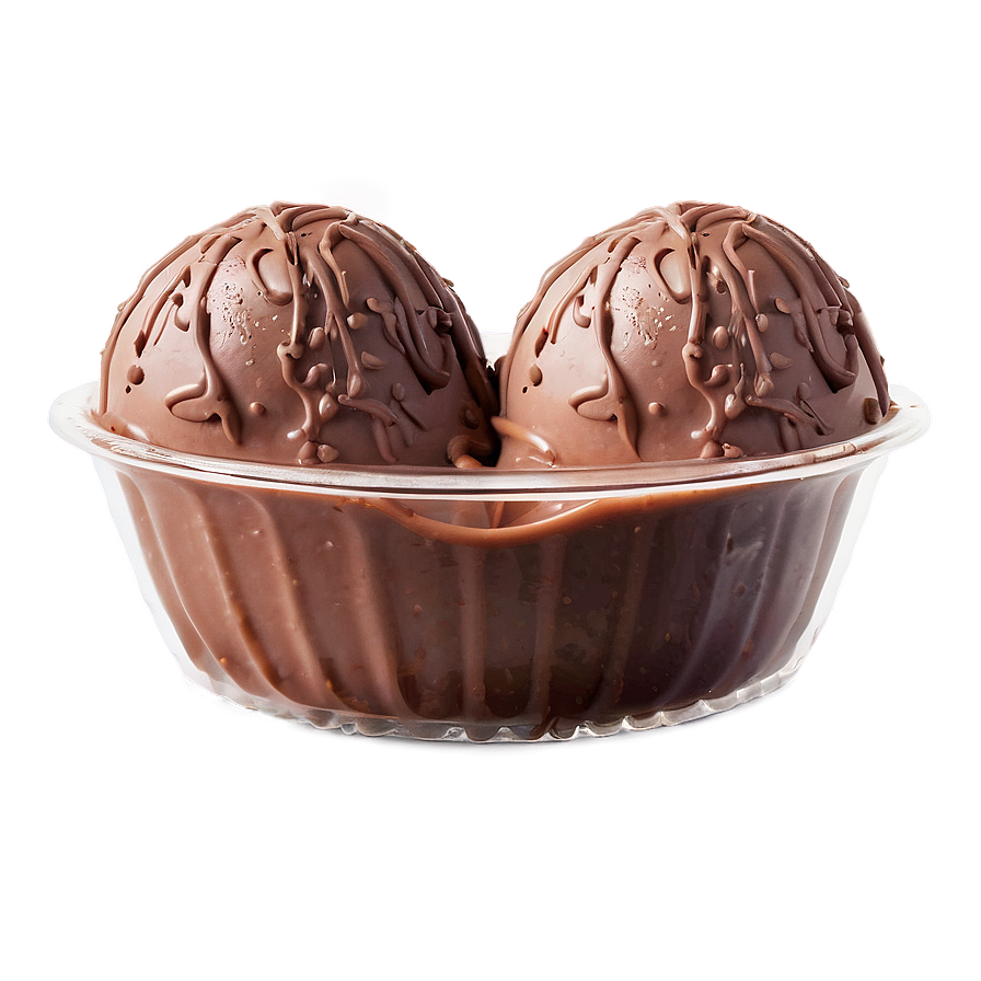 Chocolate Ice Cream Cup Png 06262024