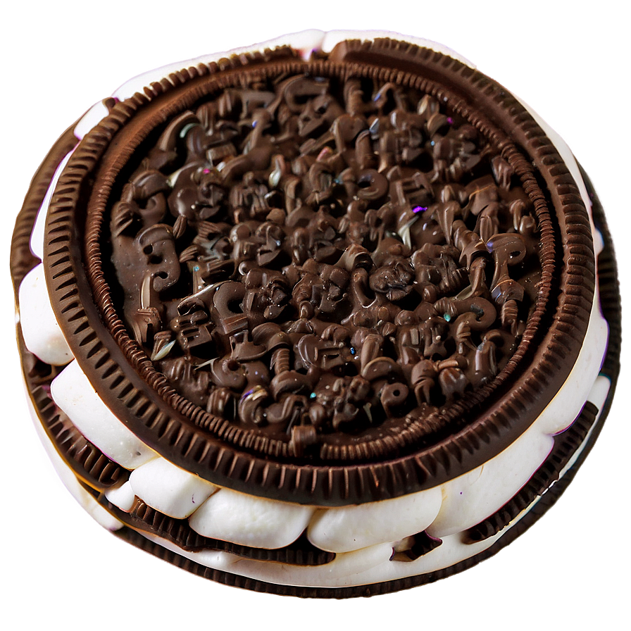 Chocolate Marshmallow Oreo Png 06122024