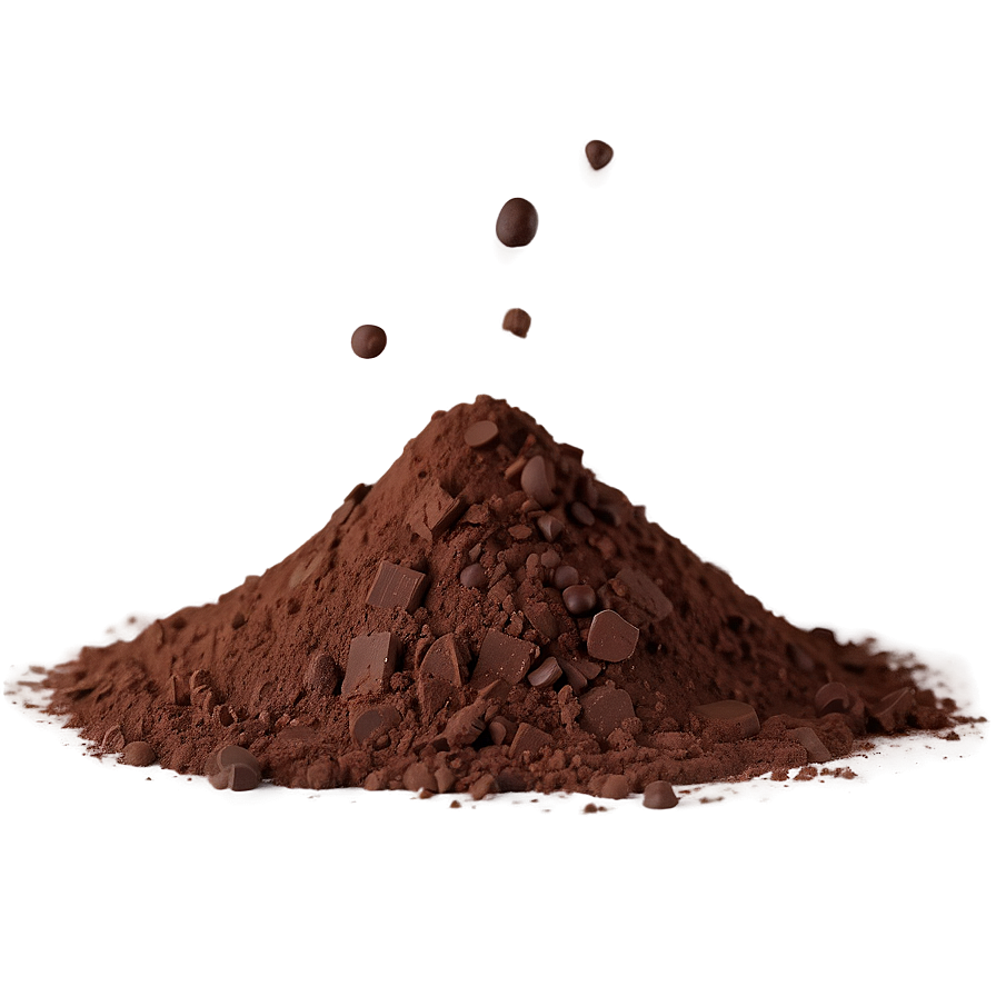 Chocolate Powder Png Pft3