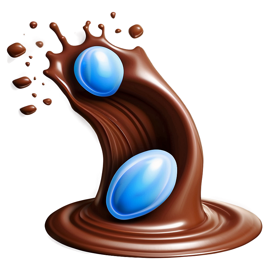 Chocolate Splash Art Png 95